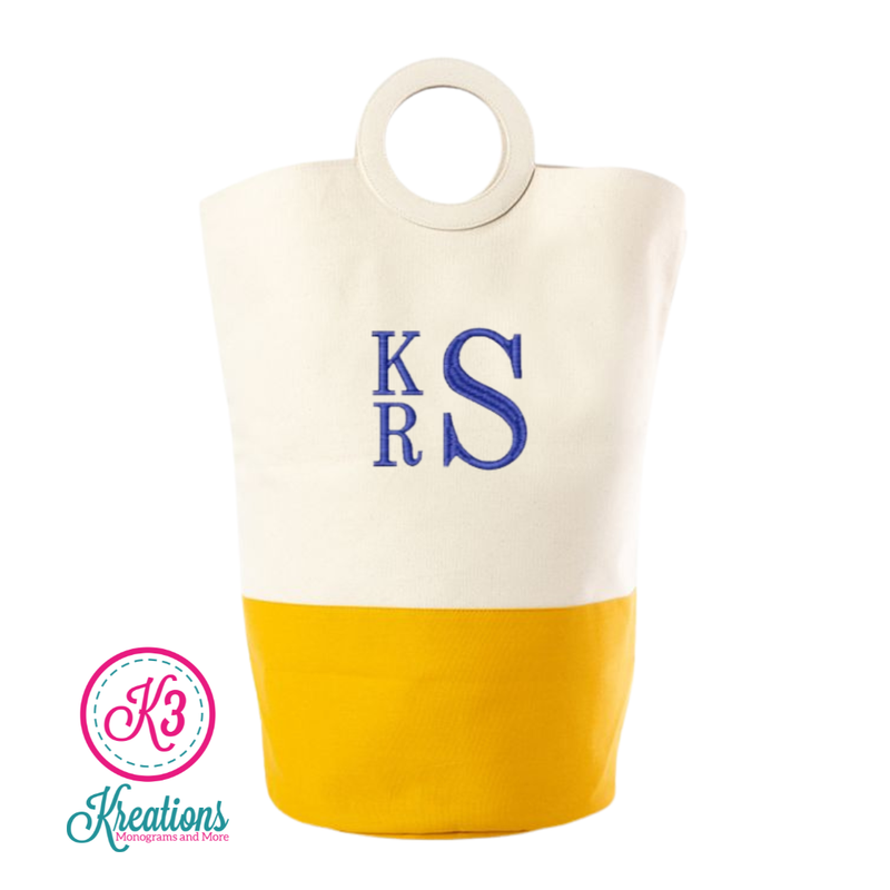 Mustard Laundry Hamper