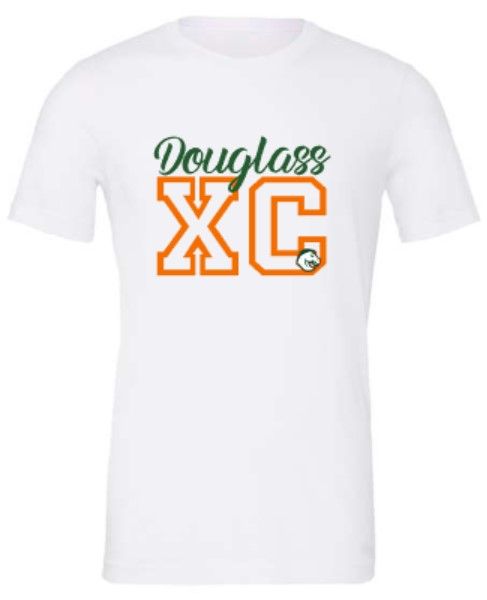 Youth or Adult Douglass XC Bella + Canvas Short Sleeve Jersey Tee (FDXC)