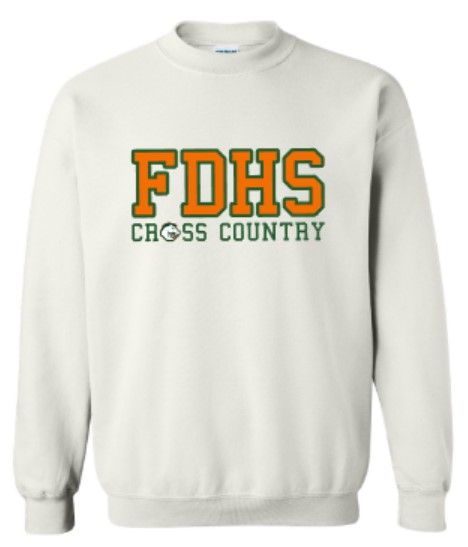 Youth or Adult FDHS Cross Country Gildan Sweatshirt (FDXC)
