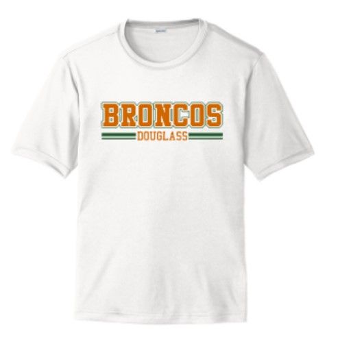 Youth or Adult Broncos Douglass Sport-Tek® PosiCharge® Competitor™ Short Sleeve Tee (FDXC)