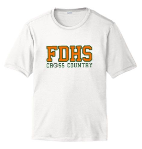 Adult FDHS Cross Country Sport-Tek® PosiCharge® Competitor™ Short or Long Sleeve Tee (FDXC)