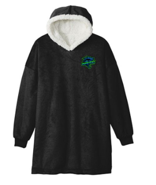 Wahoo Hooded Blanket (WWR)