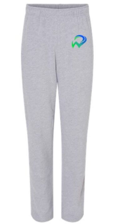 Adult W Bella + Canvas Sponge Fleece Straight Leg Sweatpants (WWR)