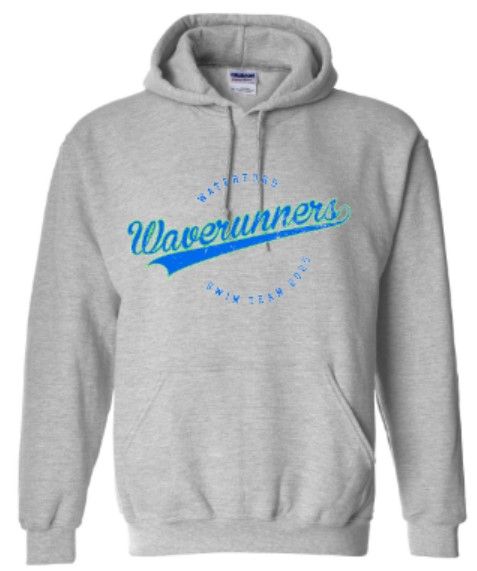 Youth or Adult Waverunners Gildan Heavy Blend Hooded Sweatshirt (WWR)