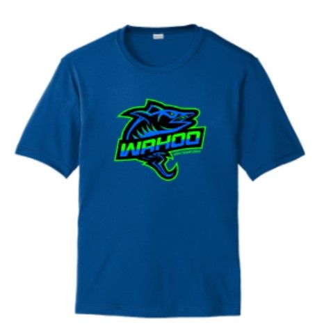 Ladies or Mens Full Color Wahoo Sport-Tek® PosiCharge® Competitor™ Tee (WWR)