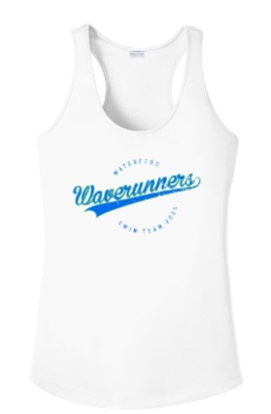 Ladies Waverunners Sport-Tek® PosiCharge® Competitor™ Racerback Tank (WWR)