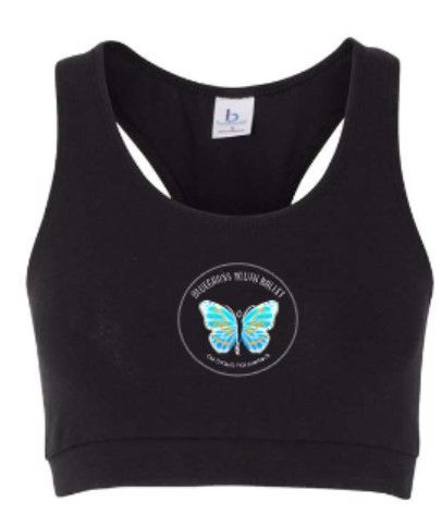 Ladies BYB Black Sports Bra (BYB)