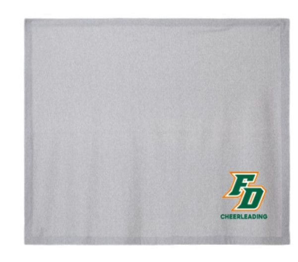 FD Cheerleading Heavy Blend Stadium Fleece Blanket (FDHSC)