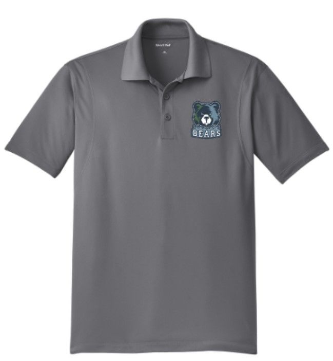 Unisex or Ladies Sport-Tek® Micropique Sport-Wick® Polo with Embroidered Bears Logo (MEB)