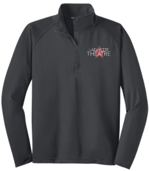 Adult Sport-Tek® Sport-Wick® Stretch 1/4-Zip Pullover with Embroidered Lafayette Theatre Logo (LT)