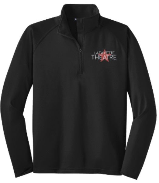Adult Sport-Tek® Sport-Wick® Stretch 1/4-Zip Pullover with Embroidered Lafayette Theatre Logo (LT)