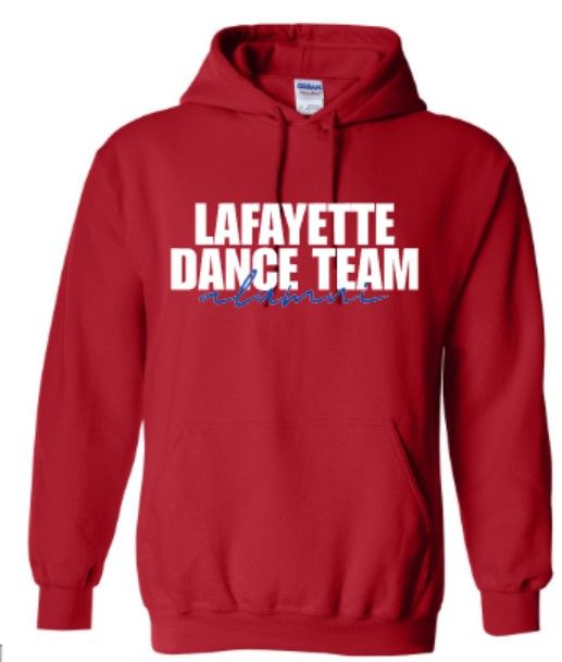 Adult Lafayette Dance Team Alumni Gildan Hooded Sweatshirt (LDT)