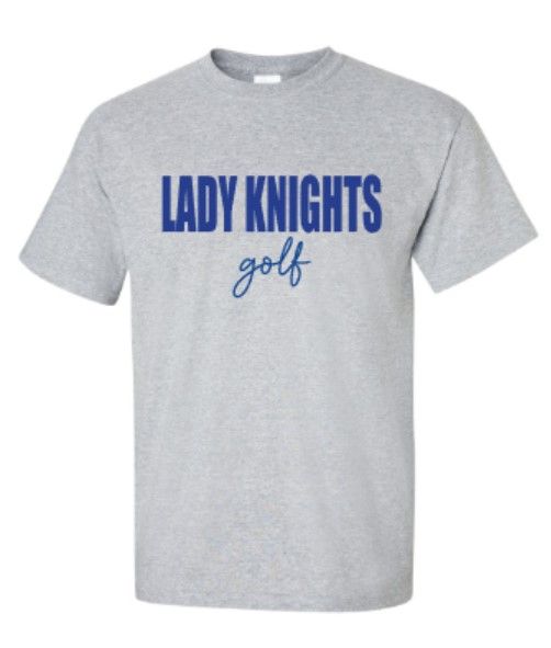 Lady Knights Golf Gildan Softstyle Short OR Long Sleeve Tee (LCGG)