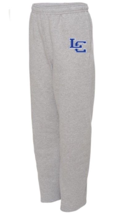 Adult LC Logo Open Bottom Sweatpants (LCGG)