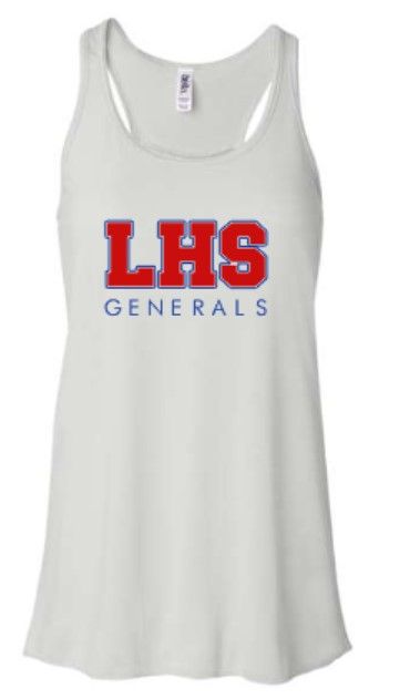Ladies LHS Generals Bella + Canvas Flowy Tank (LDT)