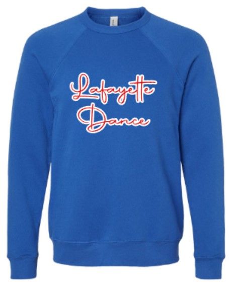 Adult Lafayette Dance Sponge Fleece Sweatshirt (LDT)