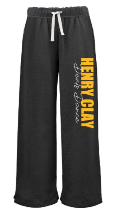 Ladies Henry Clay Devils Dance Wide Leg Sweatpants (HCDT)