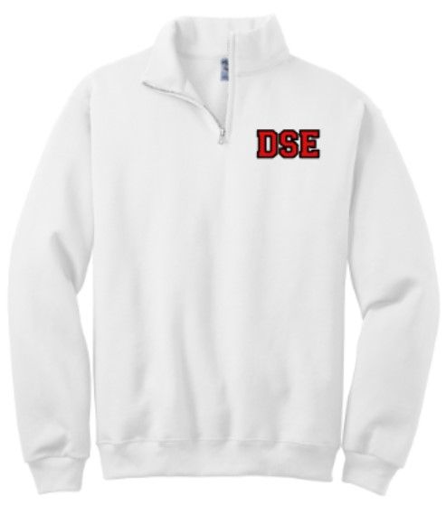 Adult DSE JERZEES NuBlend 1/4 Zip Sweatshirt (DSE)