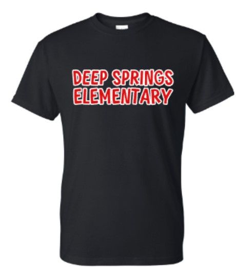 Youth or Adult Deep Springs Elementary Gildan DryBlend® Short Sleeve Tee (DSE)
