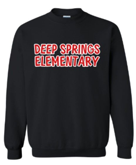 Youth or Adult Deep Springs Elementary Gildan Sweatshirt (DSE)