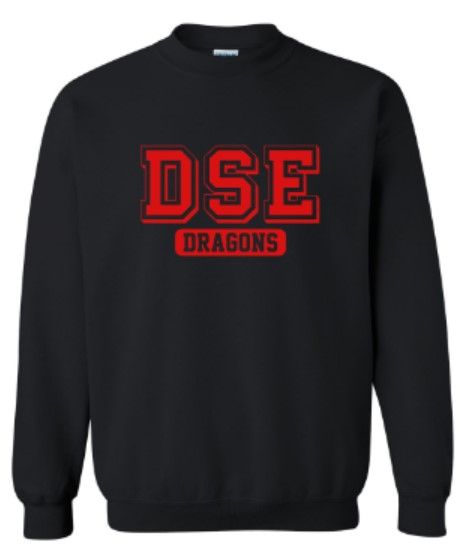 Youth or Adult DSE Dragons Gildan Sweatshirt (DSE)