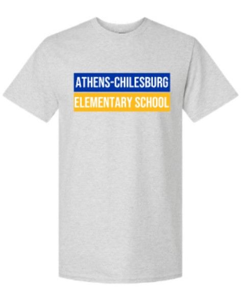 Youth OR Adult Athens-Chilesburg Elementary School Gildan Short Sleeve Tee (ACE)