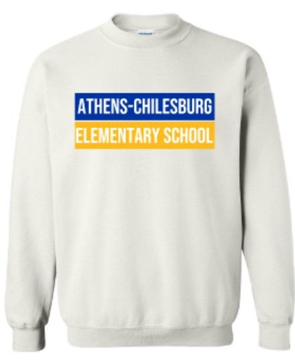 Youth or Adult Athens-Chilesburg Elementary School Gildan Heavy Blend Sweatshirt (ACE)