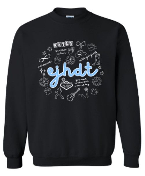 ejhdt Doodle Gildan Crewneck or Hooded Sweatshirt (HDT)