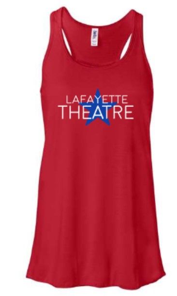 Ladies Lafayette Theatre Bella + Canvas Flowy Racerback Tank (LT)