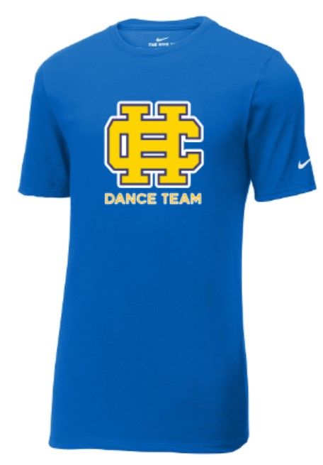 Adult HC Dance Team Nike Dri-FIT Cotton/Poly Tee (HCDT)