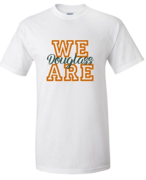 Youth or Adult We Are Douglass Gildan Short Sleeve Tee