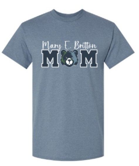 Adult Mary E. Britton Mom Gildan Short Sleeve T-Shirt (MEBC)