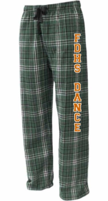 Adult FDHS Dance Flannel Pants (FDDT)