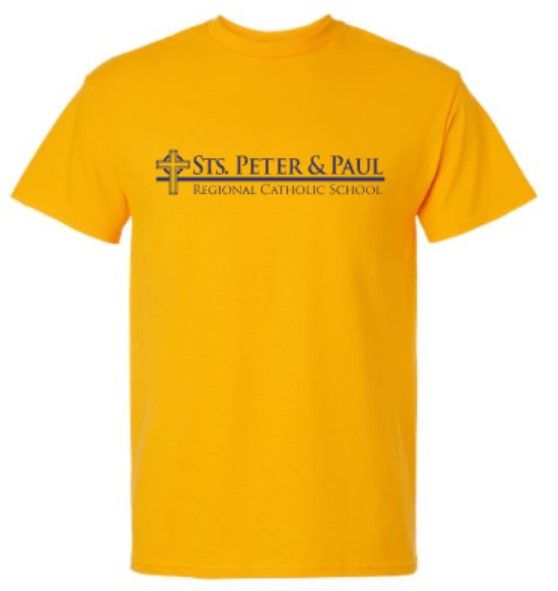 Youth or Adult Sts. Peter &amp; Paul Logo Gildan Softstyle® Short Sleeve T-Shirt (SPPS)
