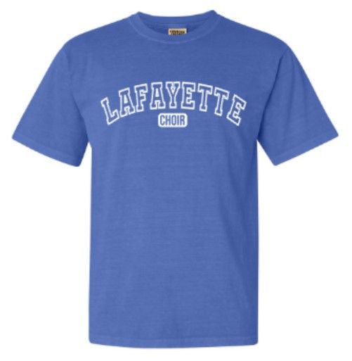 Adult Arced Lafayette Choir Comfort Colors Garment-Dyed Heavyweight T-Shirt (LC)