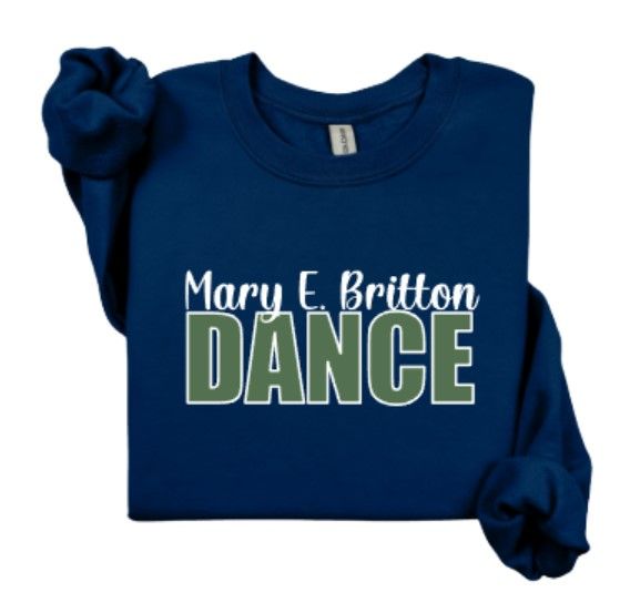 Youth or Adult Mary E. Britton Dance Gildan Heavy Blend Sweatshirt (MEBDT)
