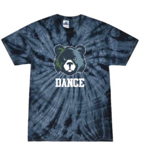 Youth or Adult Bear Dance Tie-Dye Short or Long Sleeve T-Shirt (MEBDT)