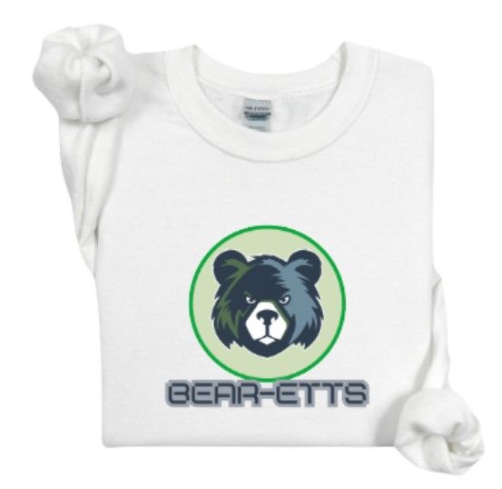 Youth or Adult BEAR-ETTS Gildan Heavy Blend Sweatshirt (MEBDT)