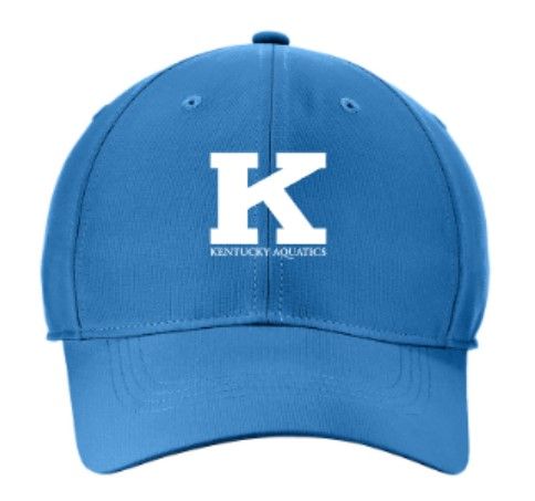 K Kentucky Aquatics Logo Nike Dri-FIT Tech Fine-Ripstop Cap (KA)