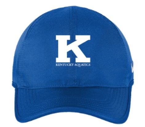 K Kentucky Aquatics Logo Nike Dri-FIT Featherlight Performance Cap (KA)