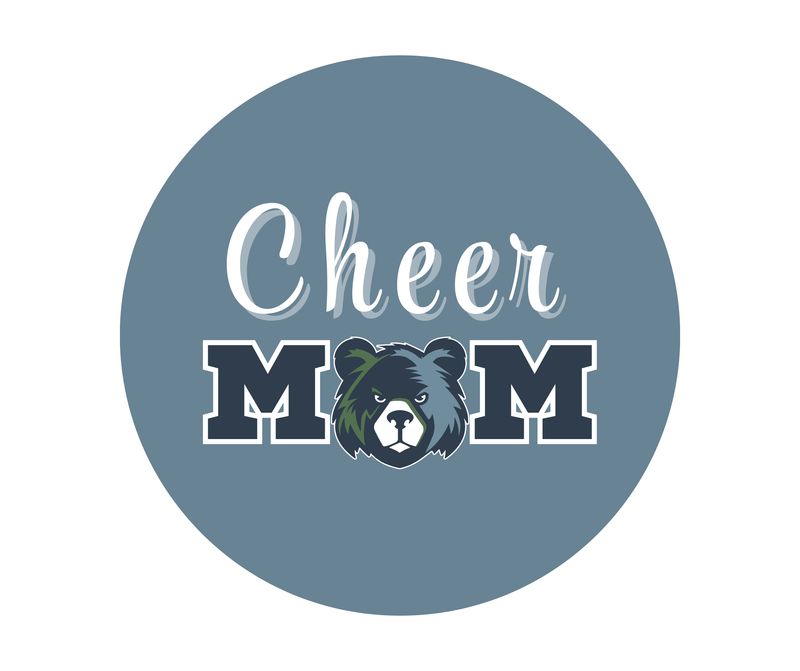Cheer Mom Button (MEBC)