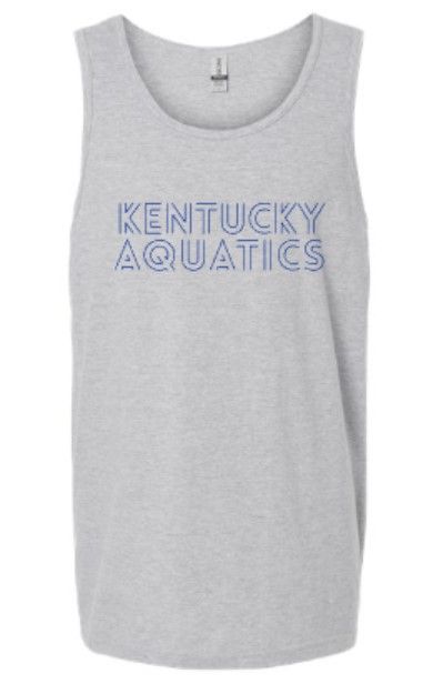 Adult Kentucky Aquatics Outline Gildan Softstyle Tank (KA)