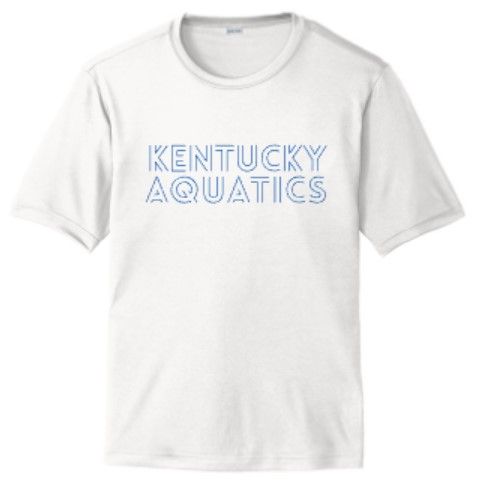 Youth Kentucky Aquatics Outline Sport-Tek® PosiCharge® Competitor™ Tee (KA)