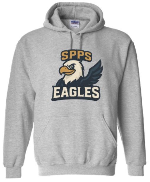 Youth or Adult SPPS Eagles Gildan Heavy Blend Hooded Sweatshirt (SPPS)