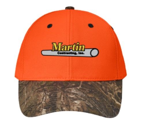Port Authority® Enhanced Visibility Cap with Camo Brim (MC)