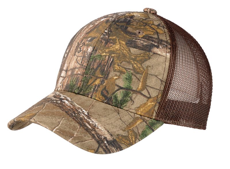 Port Authority® Structured Camouflage Mesh Back Cap (RM)