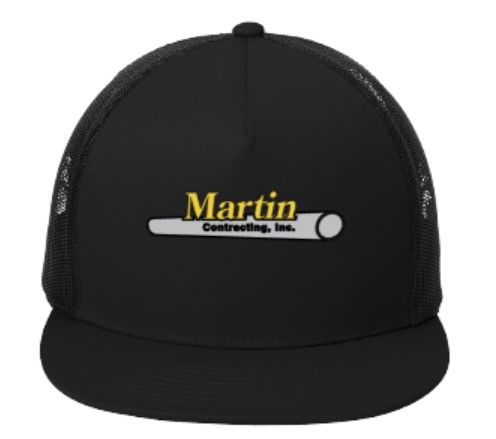 Sport-Tek® YP Classics® 5-Panel Classic Trucker Mesh Back Cap (MC)