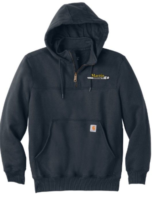 Carhartt® Rain Defender® Paxton Heavyweight Hooded Zip Mock Sweatshirt (MC)