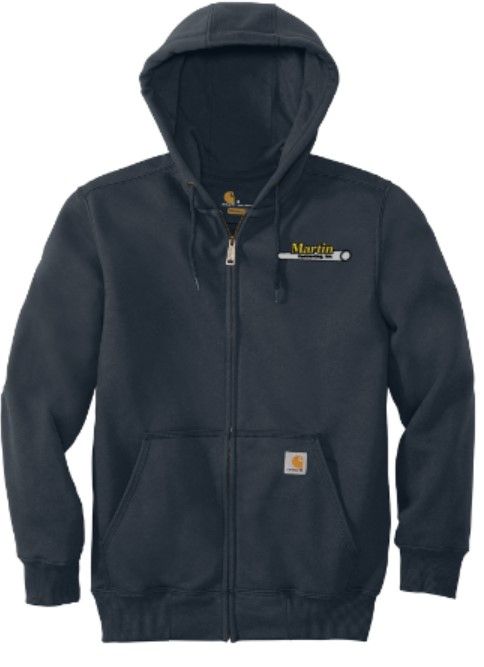 Carhartt® Rain Defender® Paxton Heavyweight Hooded Zip-Front Sweatshirt (MC)