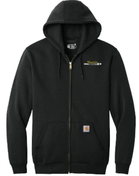 Carhartt® Midweight Hooded Zip-Front Sweatshirt (MC)